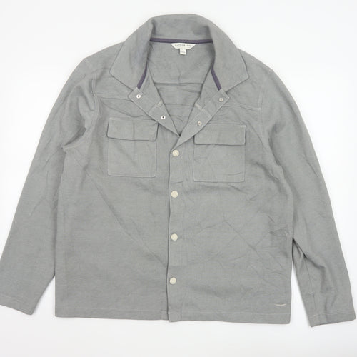 Marks and Spencer Autograph Men's Grey L Casual Lightweight Jacket