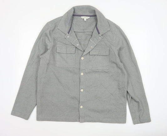 Marks and Spencer Autograph Men's Grey L Casual Lightweight Jacket