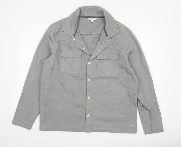 Marks and Spencer Autograph Men's Grey L Casual Lightweight Jacket