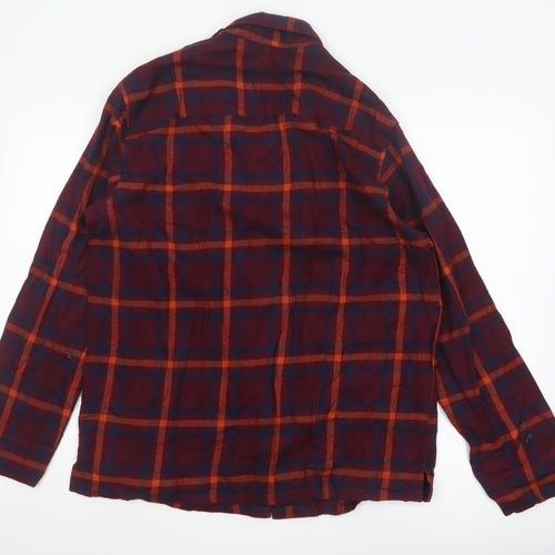 Lyle & Scott Men's Multicoloured Check Cotton Flannel Shirt M