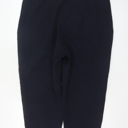 Marks and Spencer Womens Black Size 18 Short Stretch Trousers