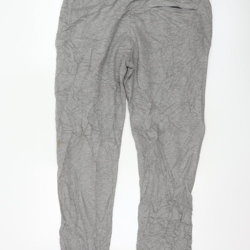 Marks and Spencer Mens Grey Regular Fit Jogger Trousers L