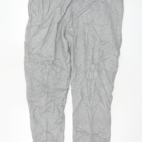 Marks and Spencer Men's Grey Regular Fit Sweatpants Size L