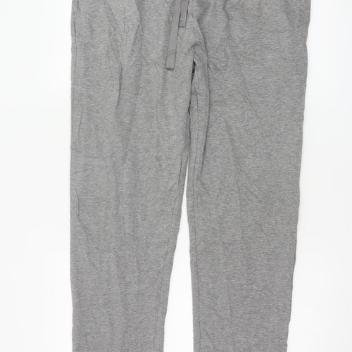 Marks and Spencer Mens Grey Jersey Sweatpants L Regular Fit