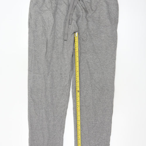 Marks and Spencer Mens Grey Jersey Sweatpants L Regular Fit