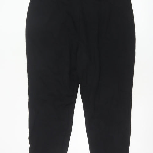 Marks and Spencer Women Black Size 18 Regular Fit Stretch Leggings