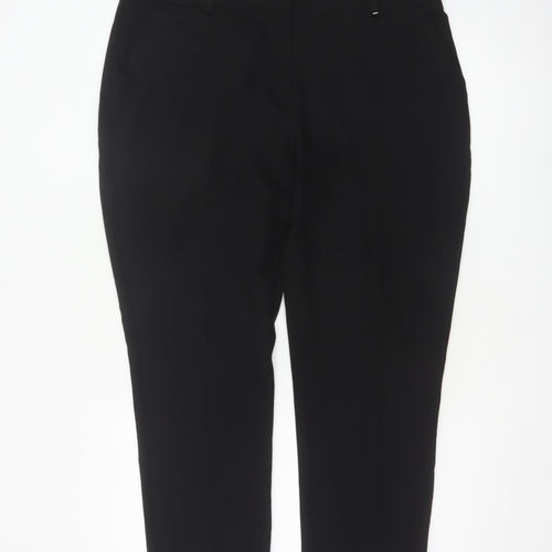 Dorothy Perkins Women's Black Size 16 Stretch Formal Trousers