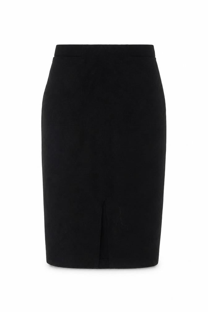 Next Women Black Size 10 Pencil Skirt Viscose Blend Workwear