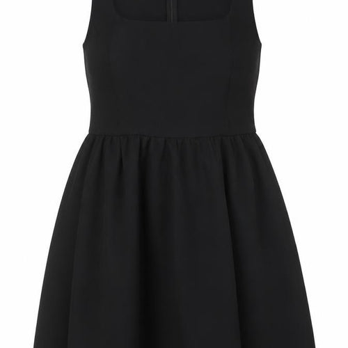 Marks and Spencer Women’s Black Skater Dress Size 16 Sleeveless Lined Stretch Partywear