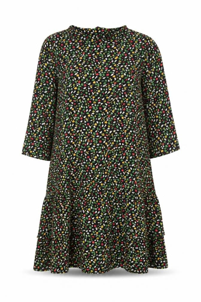 Next Women’s Multicoloured Floral Fit & Flare Dress Size 14