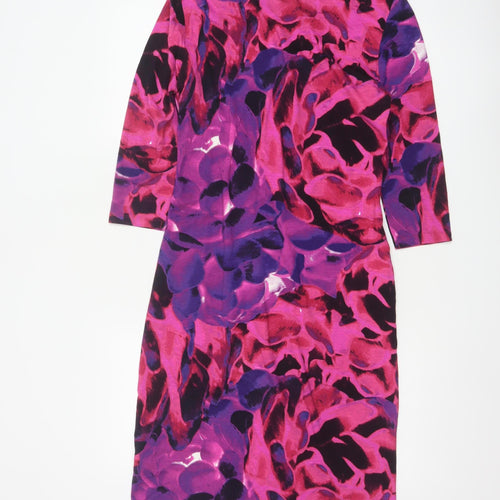 Marks and Spencer Per Una Women’s Multicoloured Size 10 Bodycon Dress