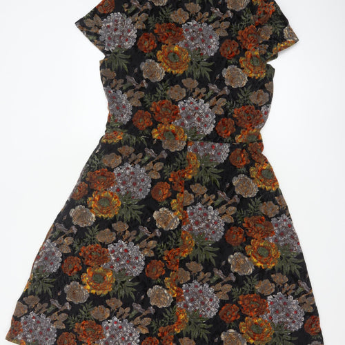 Joe Browns Women's Multicoloured Floral A-Line Dress Size 12