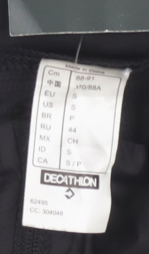 Van Rysel Black Sleeveless Lightweight Waistcoat Women’s S Reflective Cycling Vest