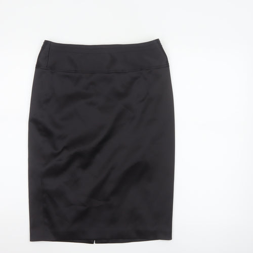 Next Women's Black Knee Length Pencil Skirt Size 12