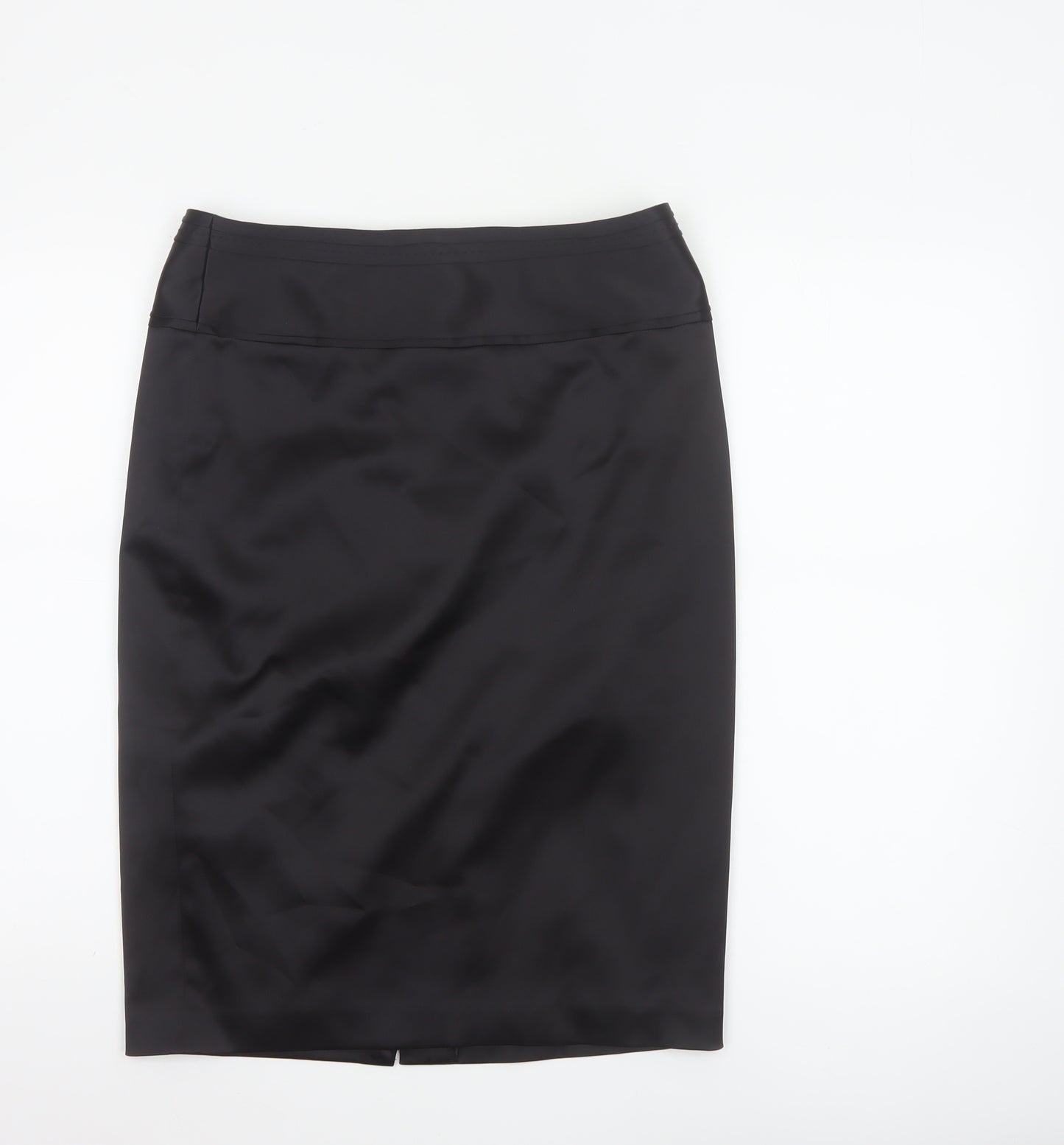 Next Women's Black Knee Length Pencil Skirt Size 12