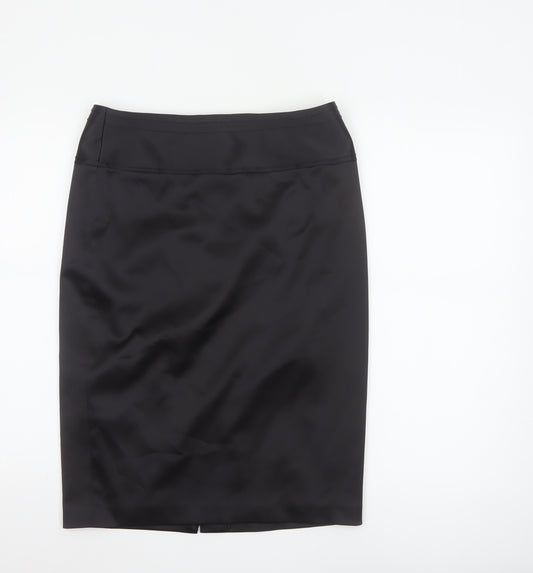 Next Women's Black Knee Length Pencil Skirt Size 12