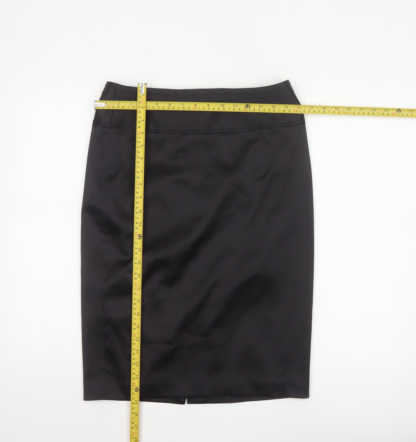 Next Women's Black Knee Length Pencil Skirt Size 12