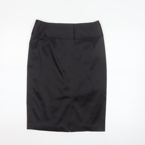 Next Women's Black Knee Length Pencil Skirt Size 12