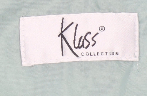 Klass Women’s Green Size 18 Button Basic Jacket