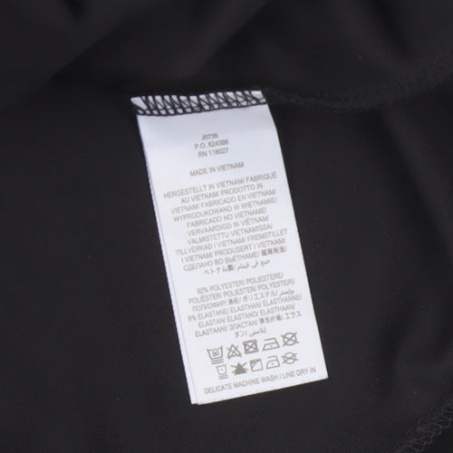 Boden Women Black Velvet Wrap Blouse UK 12 Long Sleeve