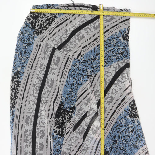 Marks and Spencer Women’s Multicoloured A-Line Midi Skirt Size 18