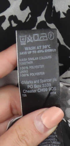 Marks and Spencer Women’s Multicoloured A-Line Midi Skirt Size 18