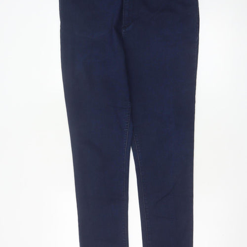 Denim Co. Women's Blue Mid Rise Skinny Stretch Jeans Size 18