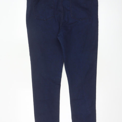 Denim Co. Women's Blue Mid Rise Skinny Stretch Jeans Size 18
