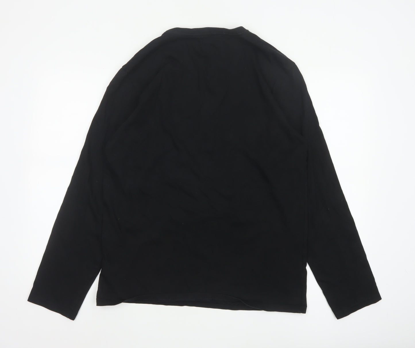 Ralph Lauren Men’s Black Long Sleeve Cotton Top XL