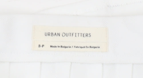 Urban Outfitters Women's White Pleated Short Skirt Size S