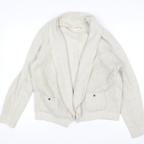 Marks and Spencer Women’s Grey Wool Blend Cardigan UK 14