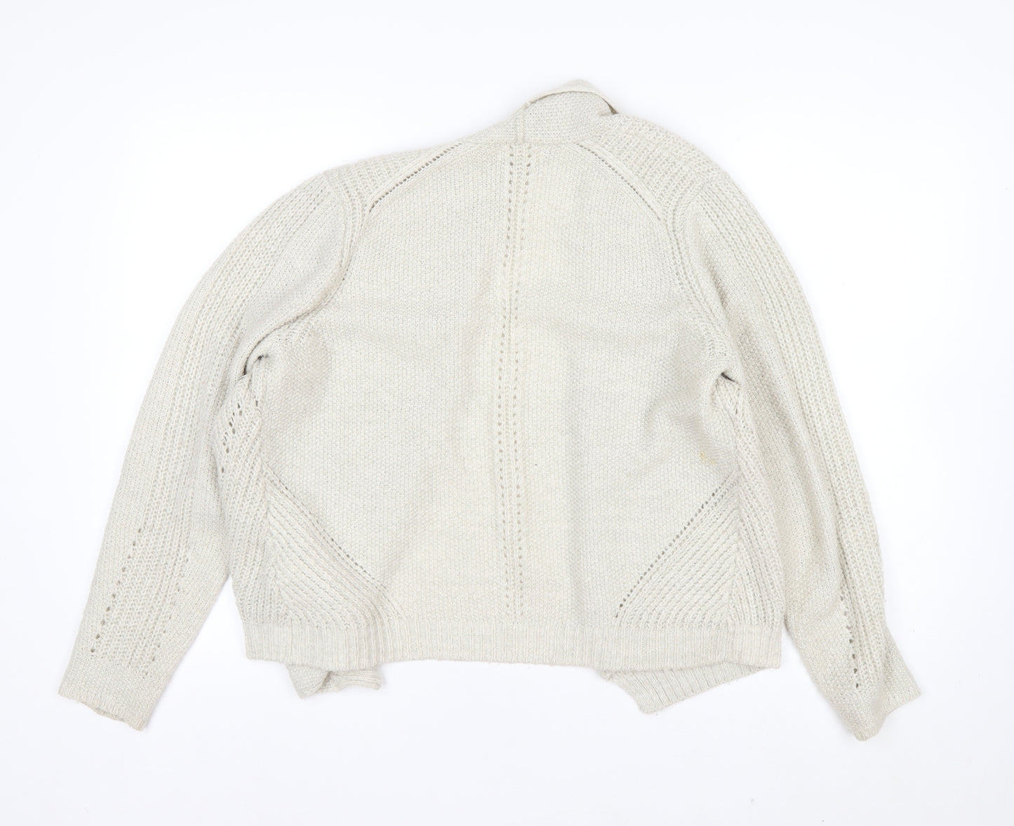Marks and Spencer Women’s Grey Wool Blend Cardigan UK 14