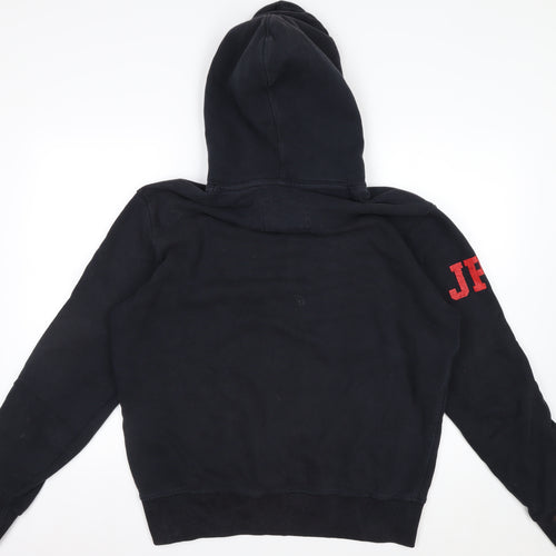 Superdry Men's Black Athletic Pullover Hoodie Size L