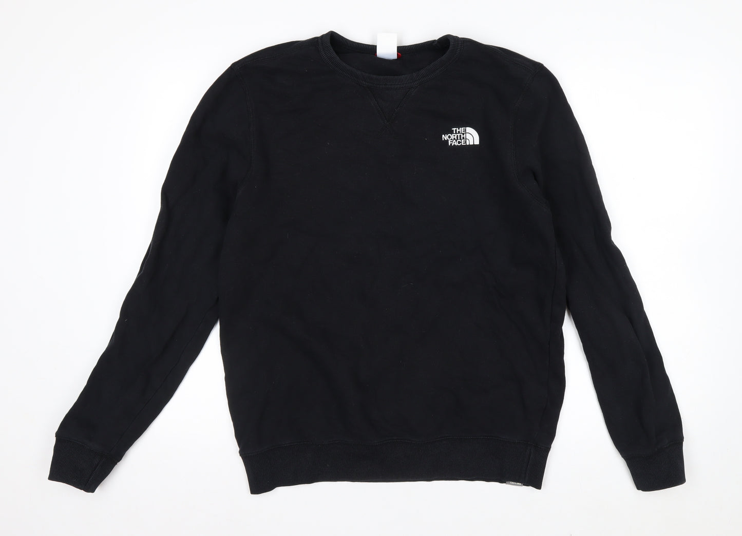 The North Face Men's Black Cotton Crew Neck Pullover Sweatshirt M