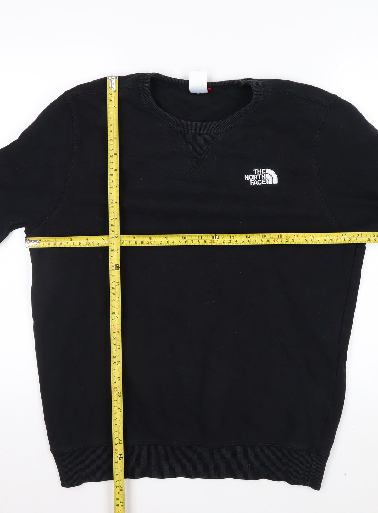 The North Face Men's Black Cotton Crew Neck Pullover Sweatshirt M