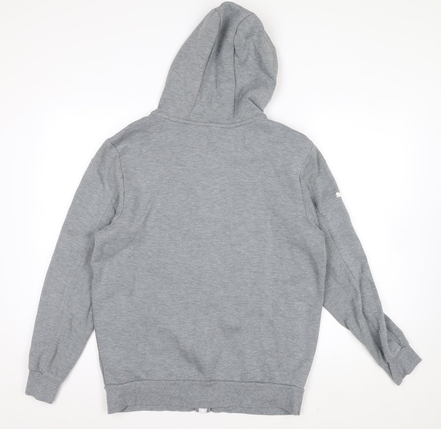 Puma BMW Motorsport Grey Full Zip Hoodie Men’s M Regular Fit