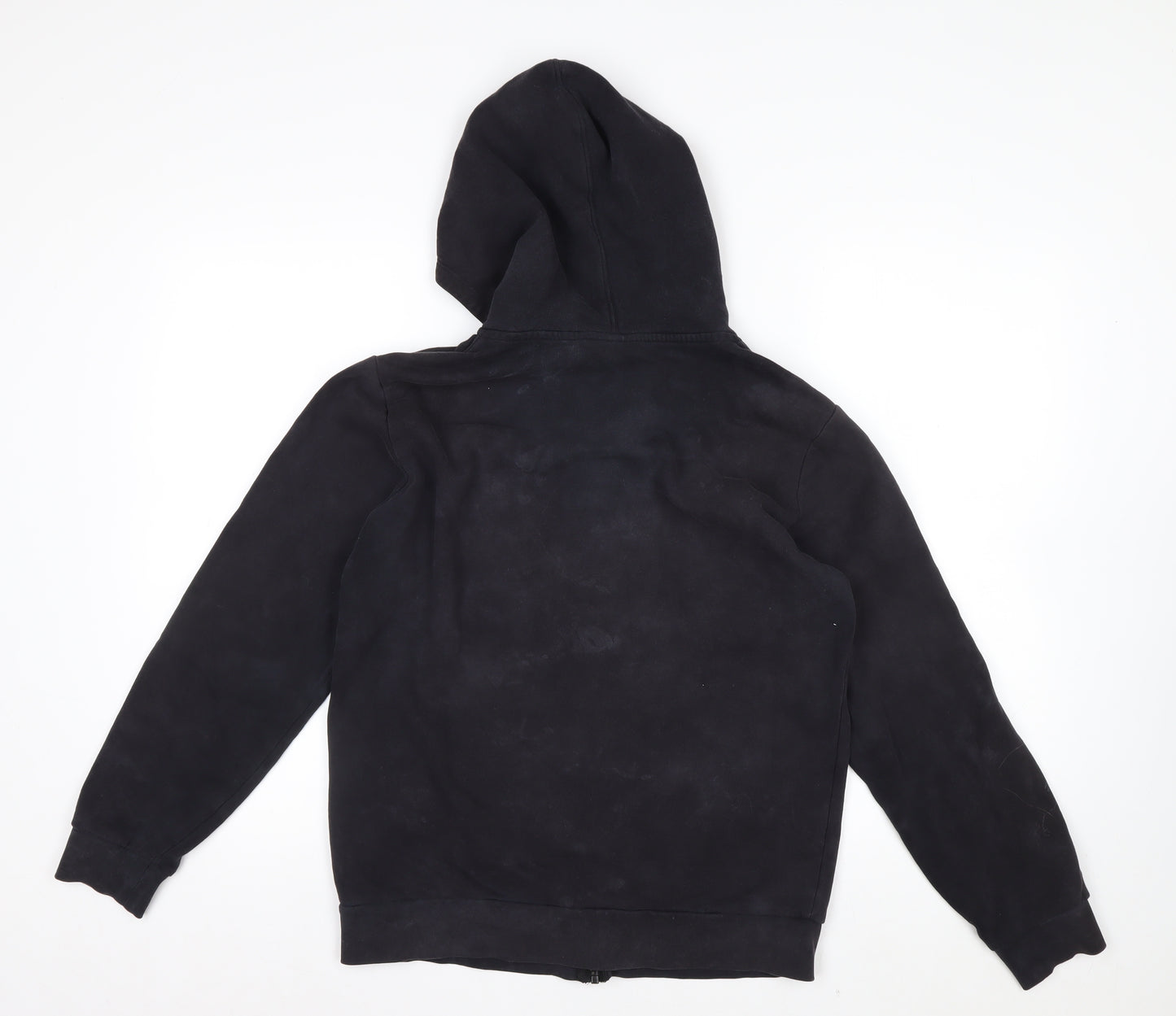 Champion Boys Black XL 13-14 Years Full Zip Hoodie Cotton Blend