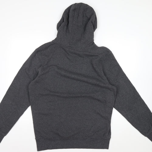 Ellesse Men's Grey Pullover Hoodie L Regular Fit Fleece Sweatshirt