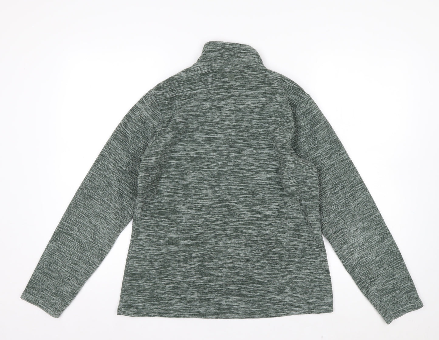 Mountain Warehouse Women’s Green 1/2 Zip Pullover Sweatshirt UK 12
