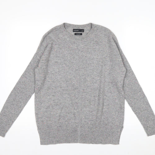 Marks and Spencer Women’s Grey Cashmere Crew Neck Jumper Size S