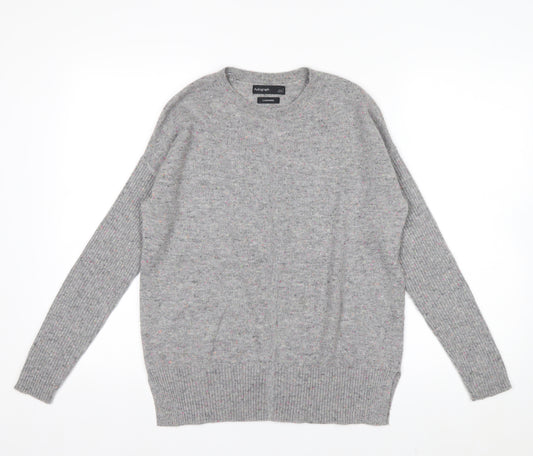 Marks and Spencer Women’s Grey Cashmere Crew Neck Jumper Size S