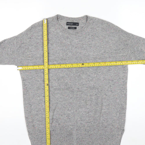 Marks and Spencer Women’s Grey Cashmere Crew Neck Jumper Size S