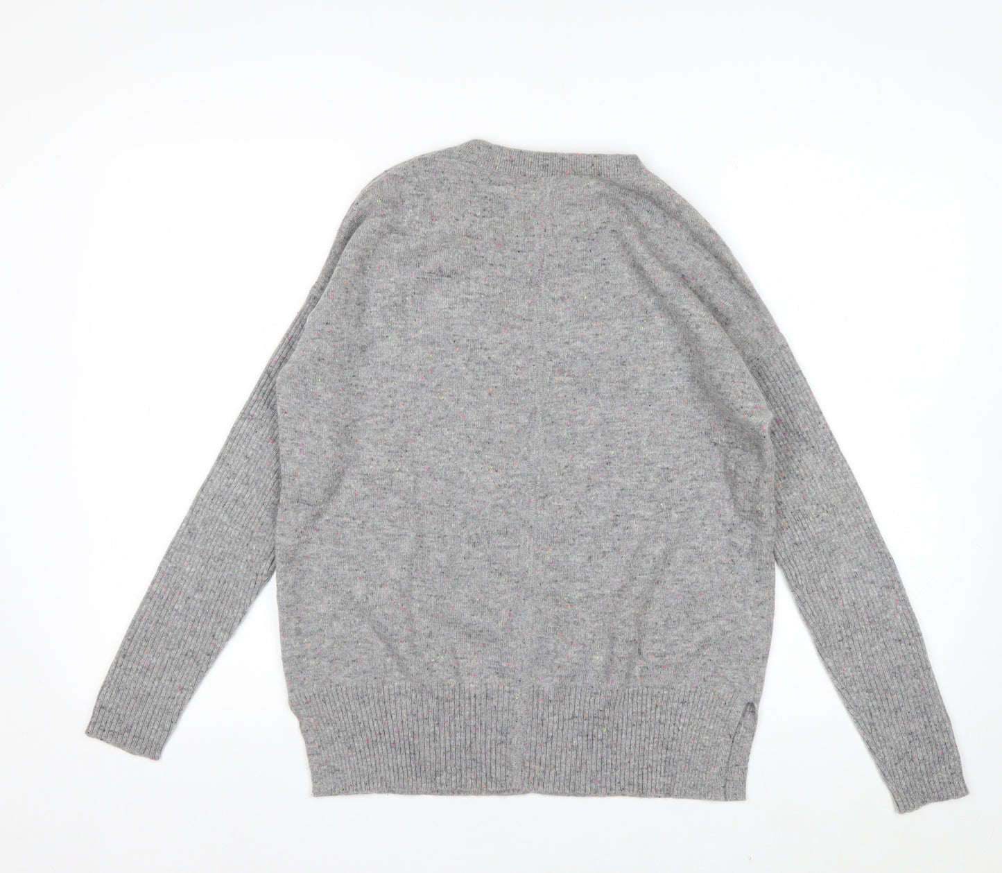 Marks and Spencer Women’s Grey Cashmere Crew Neck Jumper Size S