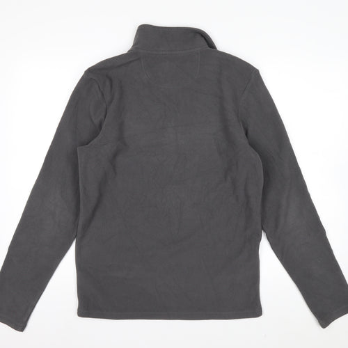 Peter Storm Men's Grey XS Fleece 1/4 Zip Pullover Sweatshirt