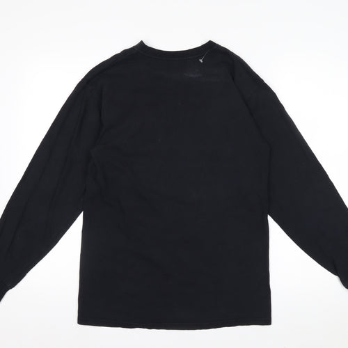 Russell Athletic Men's Black Long Sleeve Wildcats Football T-Shirt Size S