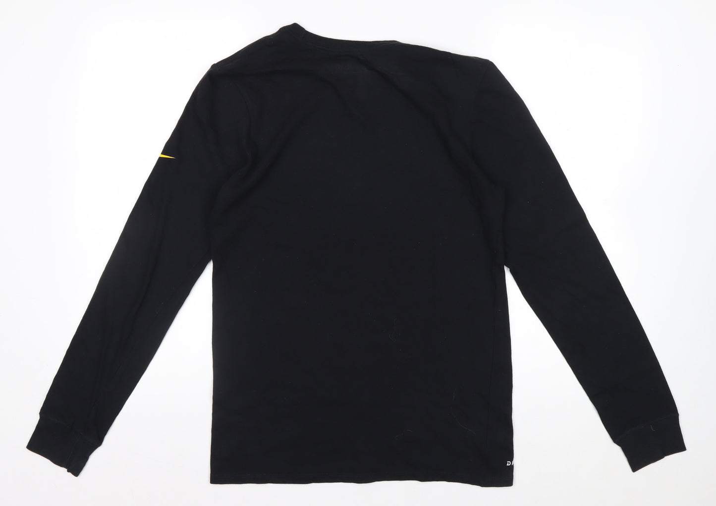 Nike Men’s Black Steelers Dri-Fit Long Sleeve Athletic Tee S