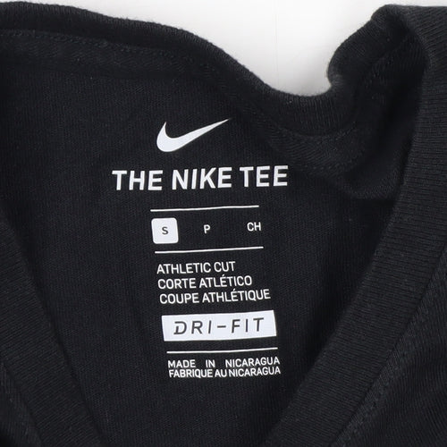 Nike Men’s Black Steelers Dri-Fit Long Sleeve Athletic Tee S