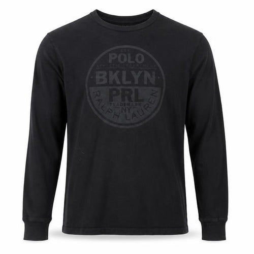 Ralph Lauren Men’s Black Long Sleeve Crew Neck Casual Top M