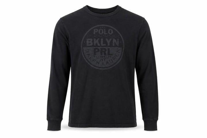 Ralph Lauren Men’s Black Long Sleeve Crew Neck Casual Top M