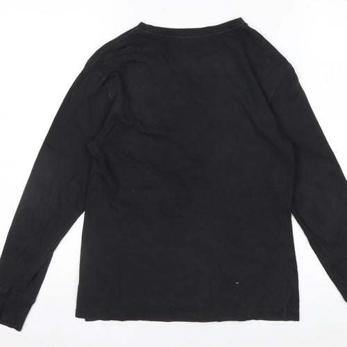 Ralph Lauren Men’s Black Long Sleeve Crew Neck Casual Top M
